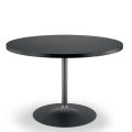 Infinity table with metal structure by Midj
