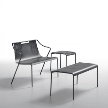 Ola Coffee Table in metal by Midj