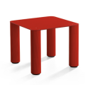 Guapa Coffee Table in metal and leather by Midj