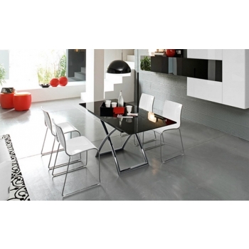 transformable table Magic-J by Calligaris