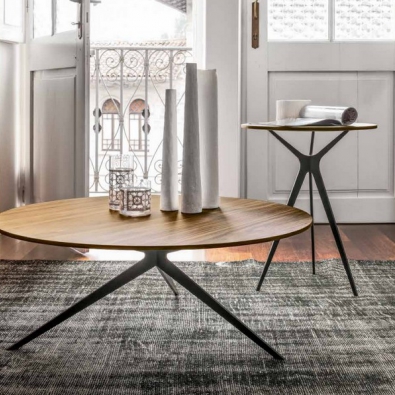 Pangea wall bookcase by Tonin Casa in wood and metal