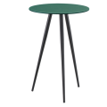 Joint Coffee Table in metal and leather or ceramic by Midj
