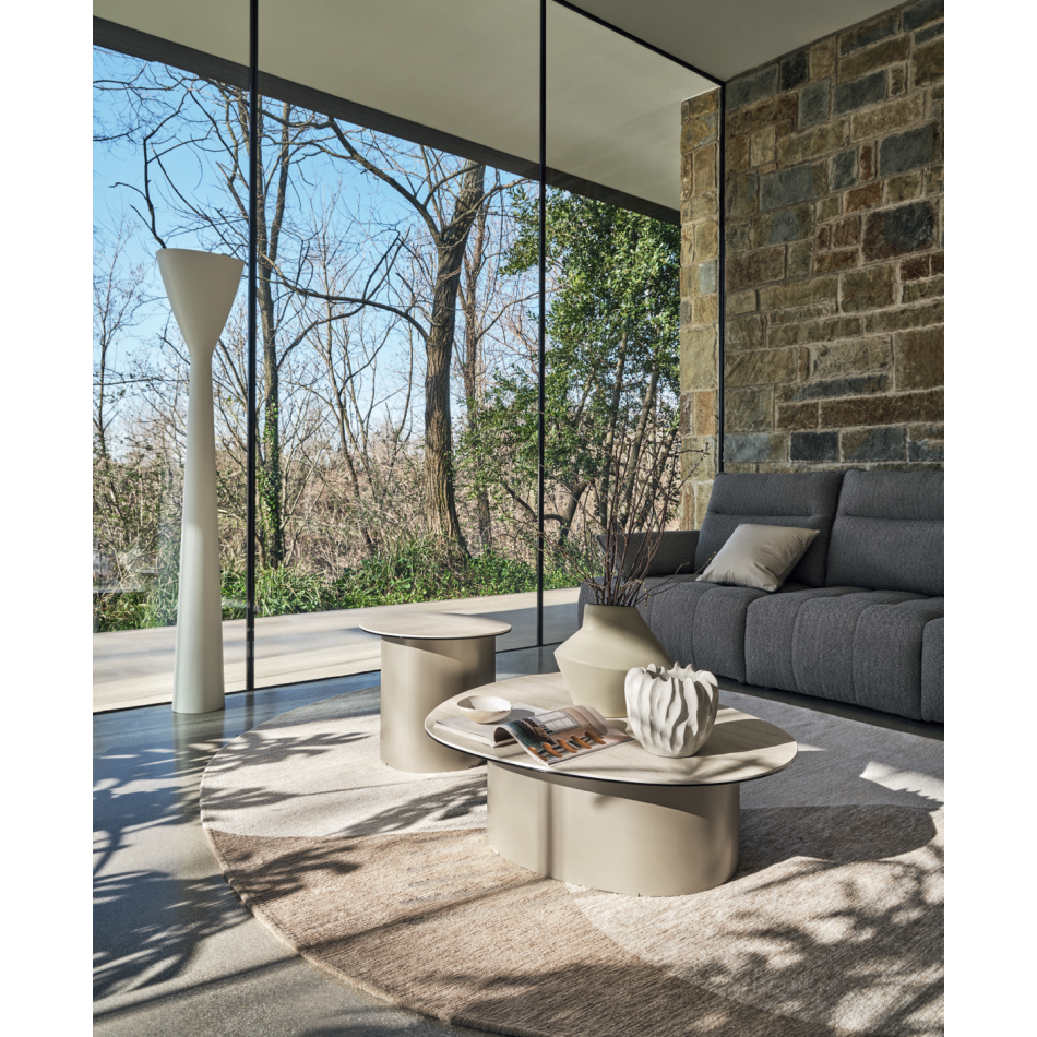 Twins coffee table by Calligaris
