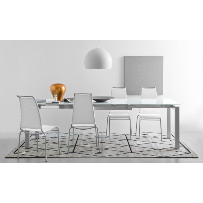 Airport Connubia Extendable Table With, Calligaris Extendable Dining Table Glass