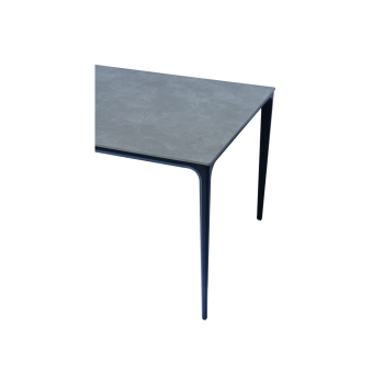 Alghero anthracite table by Greenwood