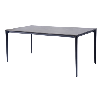 Alghero anthracite table by Greenwood