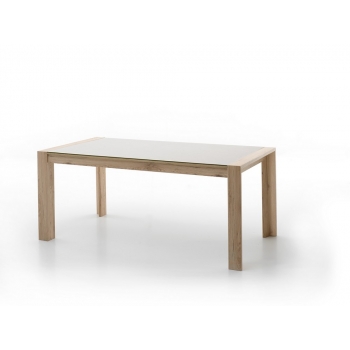Extendable table in Point House Giove plan with melamine