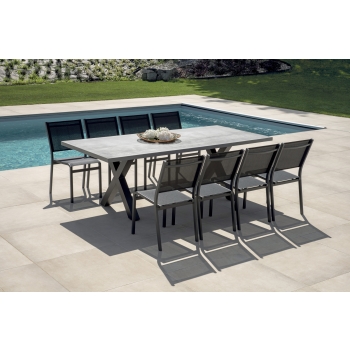 Amantea anthracite table by Greenwood