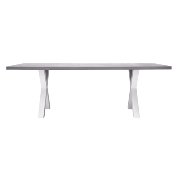 Amantea white table by Greenwood