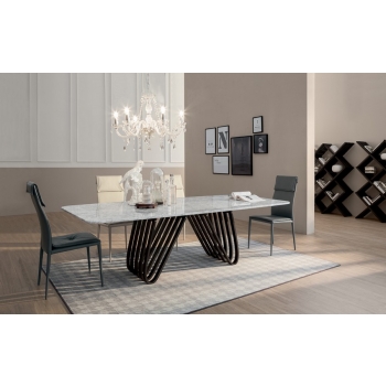 Table Tonin Harp Extensible or fixed house