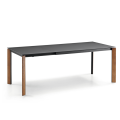 Blade extendable metal table by Midj