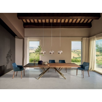 Bridge table Bontempi Casa fixed or extendable