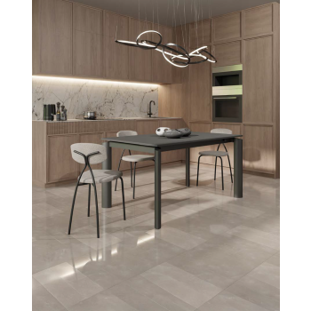 Fixed or extendable Circle table by Zamagna 