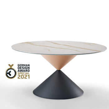 Blade extendable metal table by Midj