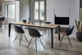 Cruz table by Bontempi