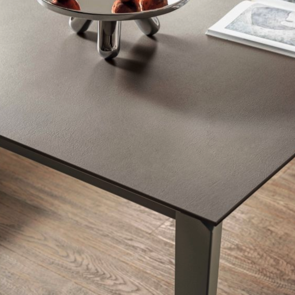 Cruz table by Bontempi in multiple sizes and finishes