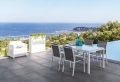 Maiorca outdoor dining table by Talenti