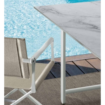 Riviera dining table by Talenti in two sizes