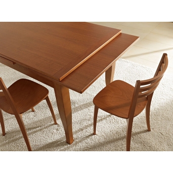Table Brio classic style Benedetti entirely of wood