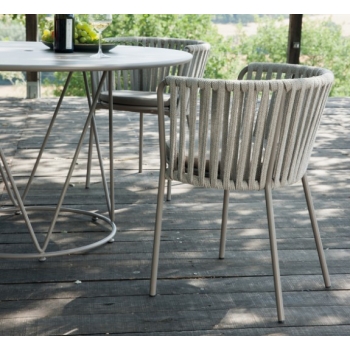 Vermobil table round low garden table