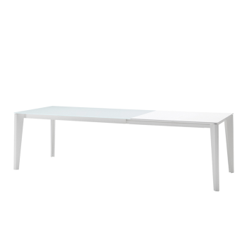 Blade extendable metal table by Midj