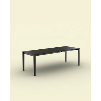 Diapason fixed or extendable table by Zamagna