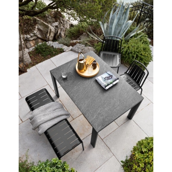 Dorian CB4815-R 160 E table by Connubia Outdoor