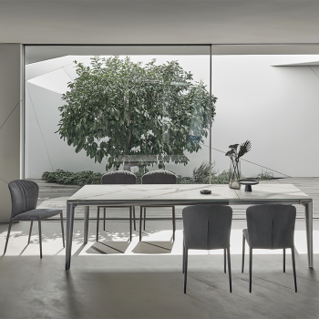 Duke fixed table by Bontempi