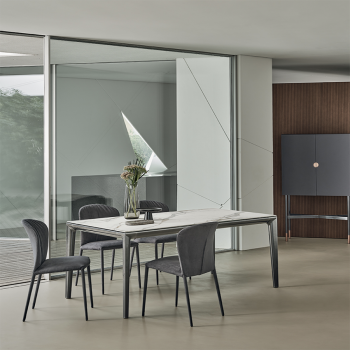 Duke fixed table by Bontempi