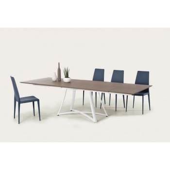 Big Bang fixed and extendable table by Ingenia Bontempi