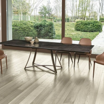 Big Bang fixed and extendable table by Ingenia Bontempi