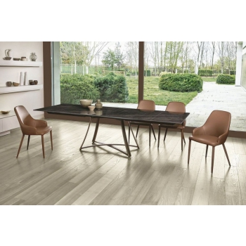 Big Bang fixed and extendable table by Ingenia Bontempi