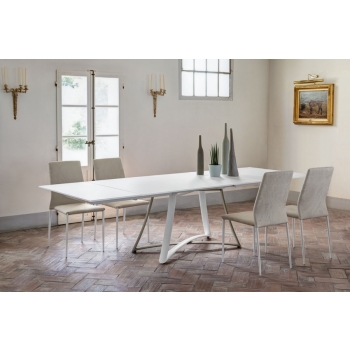 Big Bang fixed and extendable table by Ingenia Bontempi