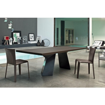 Fixed and extendable table Fiandre by Bontempi