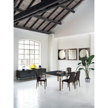 Mirage fixed table by Bontempi Casa
