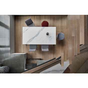 Mirage fixed table by Bontempi Casa