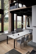 Mirage extendable table by Bontempi Casa