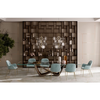 Fixed or extendable table Bach by Bontempi