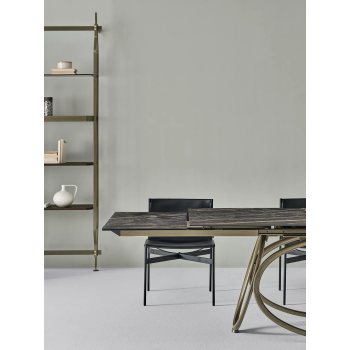 Fixed or extendable table Louis Bontempi Casa
