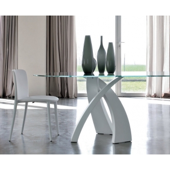 Fixed round table Tonin Casa Eliseo