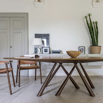 Forest metal table by Midj