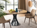 Fixed round Gemini table by Altacorte