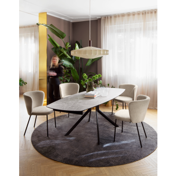 Giove Plus CB4866-E 140 table by Connubia