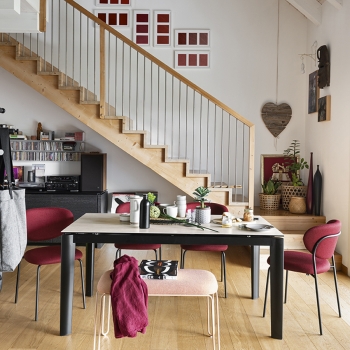 LORD CB4832-R 110 130 160 extendable table by Connubia