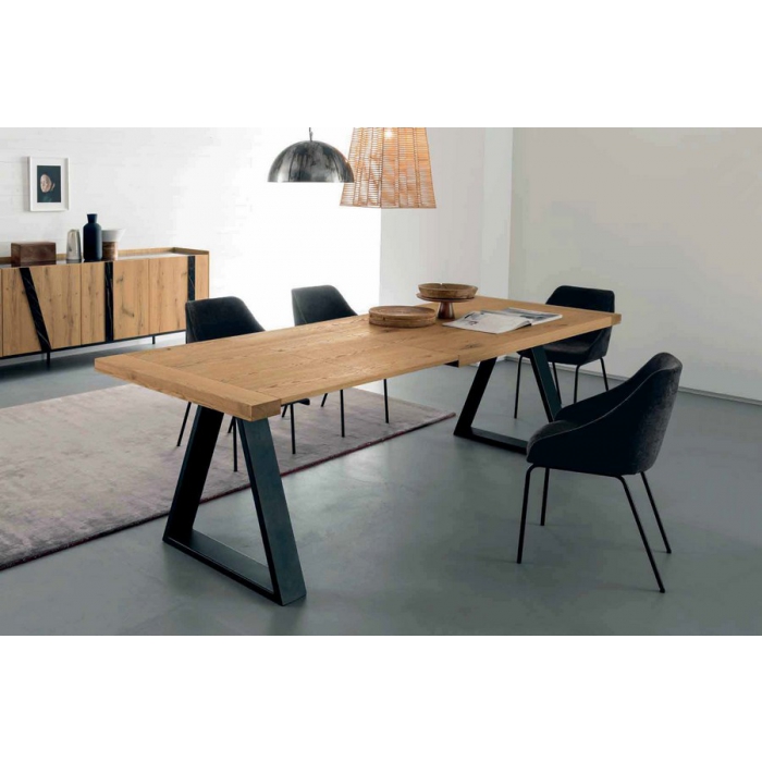 Mekano table by Altacorte extendable