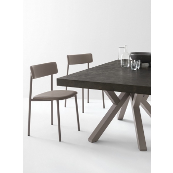 Connubia extendable Mikado table by Calligaris with beech legs
