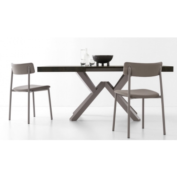 Connubia extendable Mikado table by Calligaris with beech legs