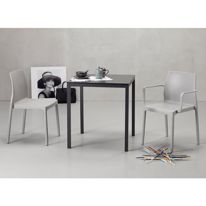 Ercole table 170x100 in Scab Design technopolymer