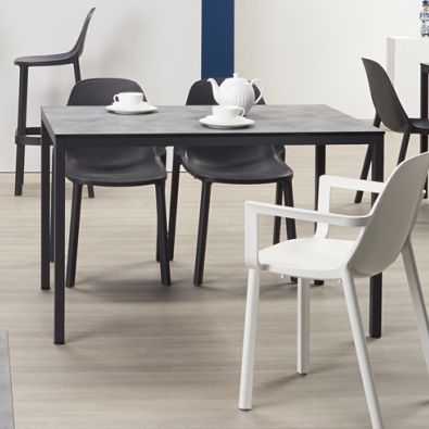 Ercole table 170x100 in Scab Design technopolymer