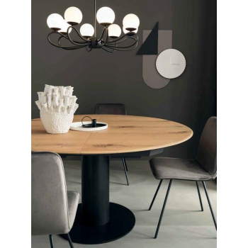 Orby table by Altacorte extendable round